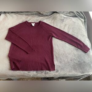 Sweet Romeo - Burgundy Sweater